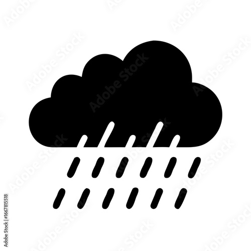 Abstract black background with smooth gradient transition and even distribution of monotone shade