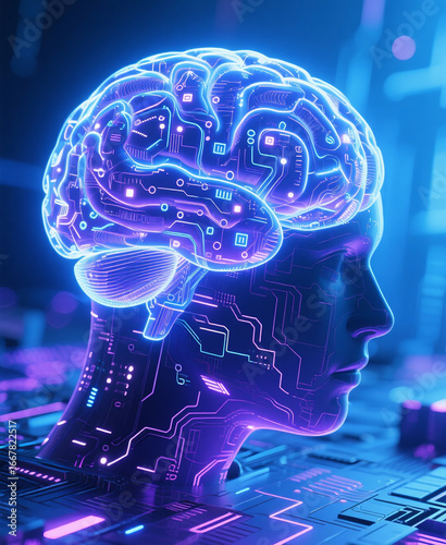 Artificial Intelligence Neural Network Brain Interface