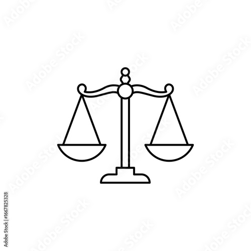 Balance of justice scales
