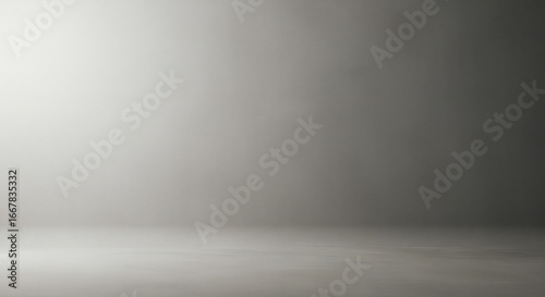 Empty studio backdrop with soft lighting perfect for product photography, seamless background, minimalist design, ideal for commercial use