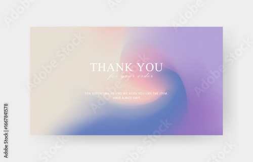 thank you card template, customer business card, aesthetic greeting template, printable custom small business card