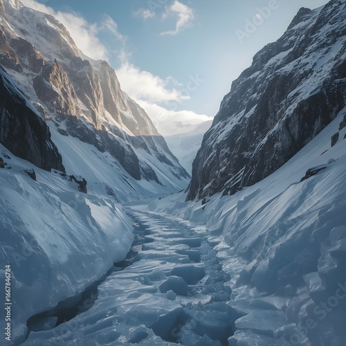 Frozen Mountain Pass