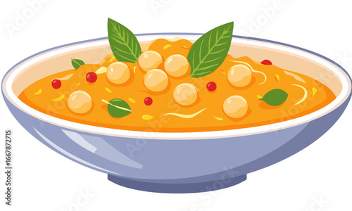 bowl of vegetable soup