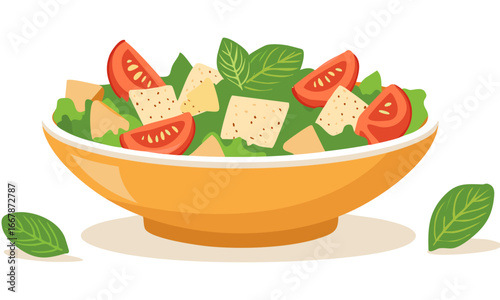 tomato and cucumber salad