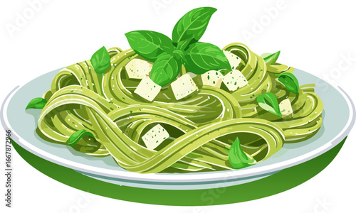 fresh salad on a plate