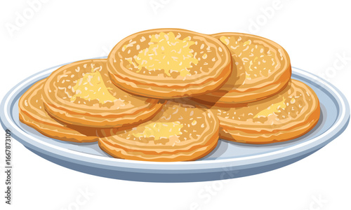 stack of pancakes