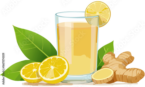 glass of lemonade