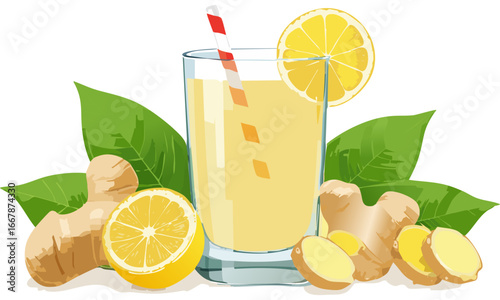 glass of lemonade