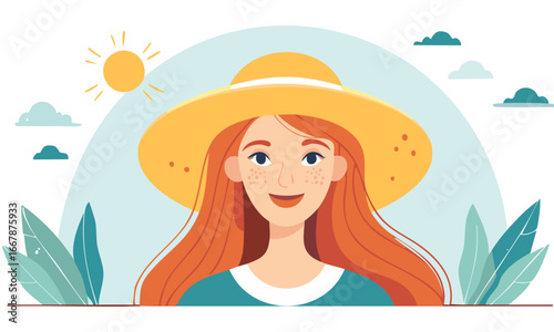 girl on the beach