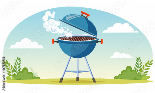 barbecue on the beach