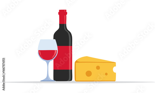 wine and cheese