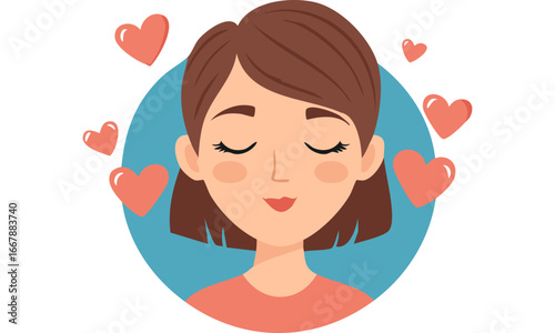 girl with heart