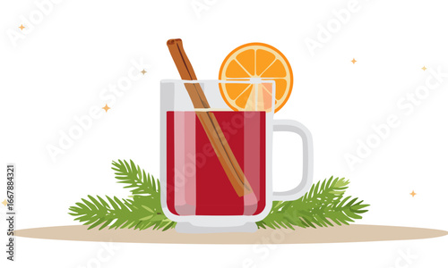 mulled wine and spices