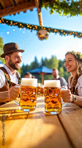 Bavarian beer festival Oktoberfest 