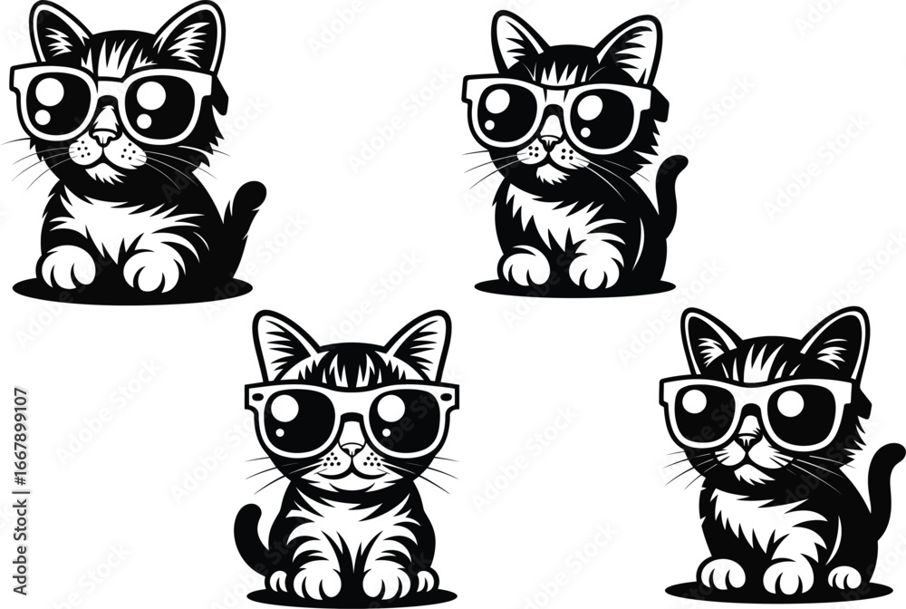 Obraz premium Cats Kitten Designs for Prints Merch