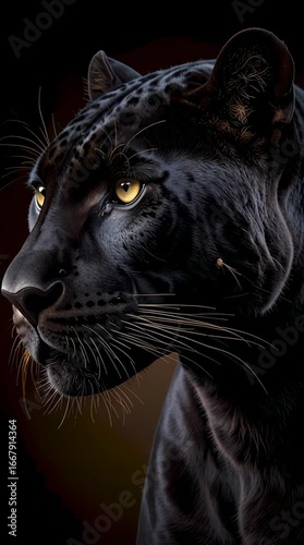 close up of a black cat