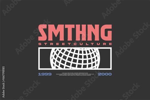 urban streetwear apparel fashion vector for printing