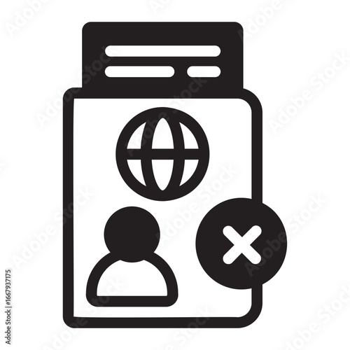 Rejected glyph icon