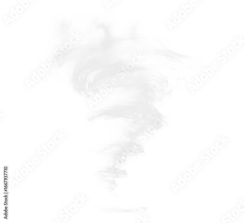 Fantasy Tornado PNG with Light Particles