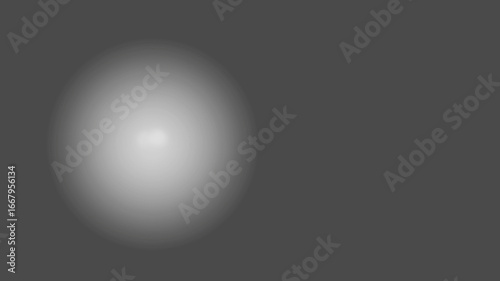 Abstract gray and white light blend in the space transparent background