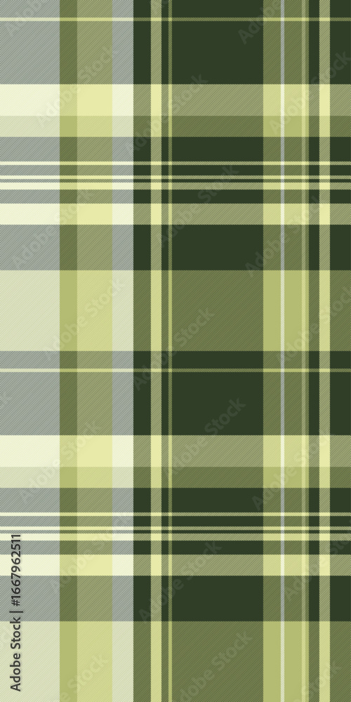 Subtle yet striking olive green and pale yellow plaid pattern. Perfect for textile design, website backgrounds, or fashion projects. Subtle yet striking olive green and pale yellow plaid pattern. Perfect for textile design, website backgrounds, or fashion projects.