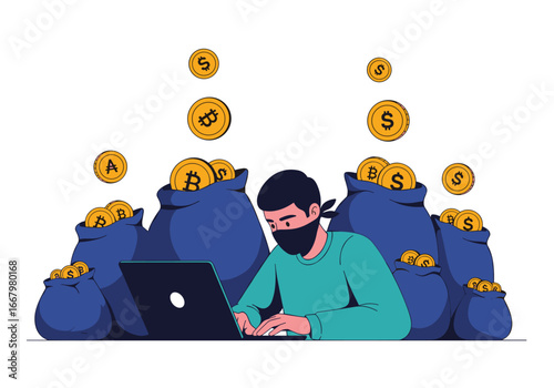 Digital asset protection against cyber threats and fraudulent activities online
