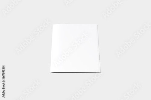 Bi Fold Brochure Mockup