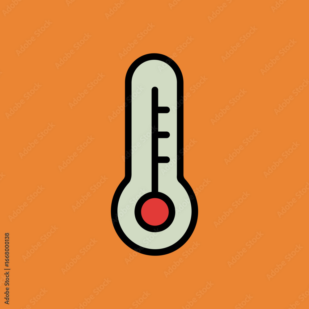 thermometer icon vector illustration thermometer icon vector illustration