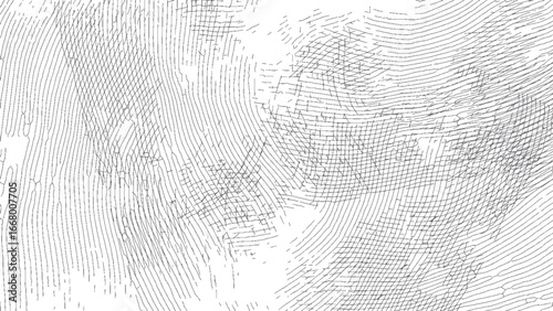 Black and White Grunge Texture for Modern Artwork