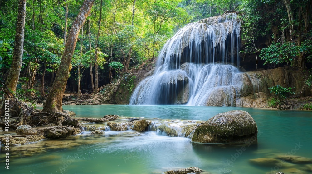 Fototapeta premium Waterfall level 2