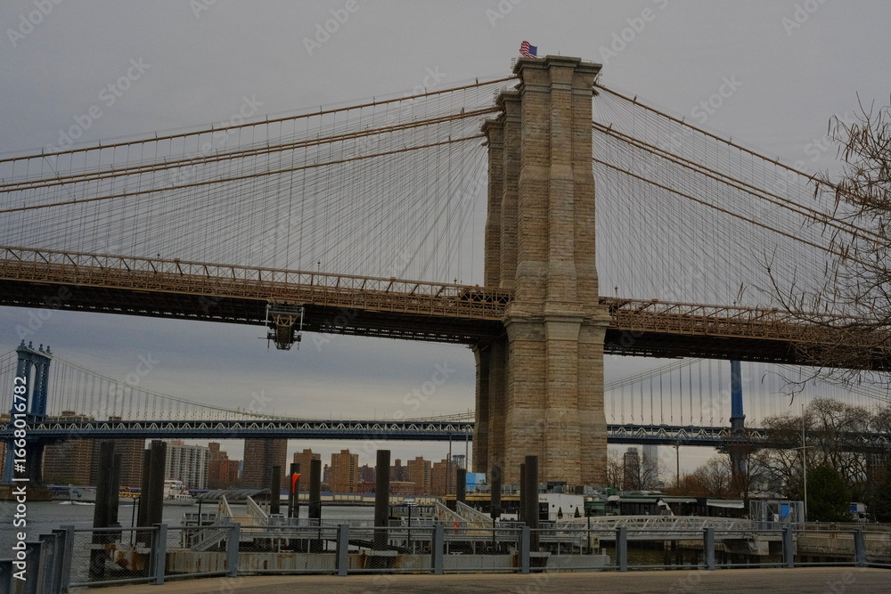 Fototapeta premium brooklyn bridge new york
