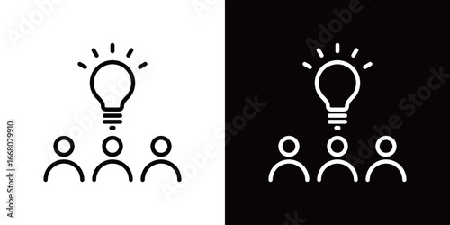 電球 アイデア 閃き ひらめき アイコン