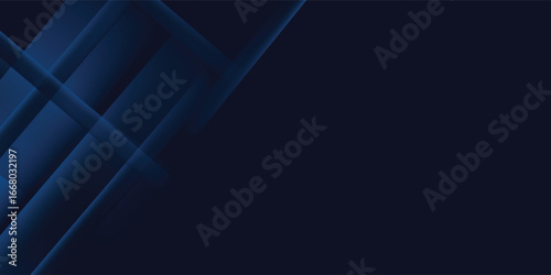 Dark blue modern business abstract background. Vector illustration design for presentation, banner, cover, web, flyer, card, poster, wallpaper, texture, slide, magazine, and powerpoint