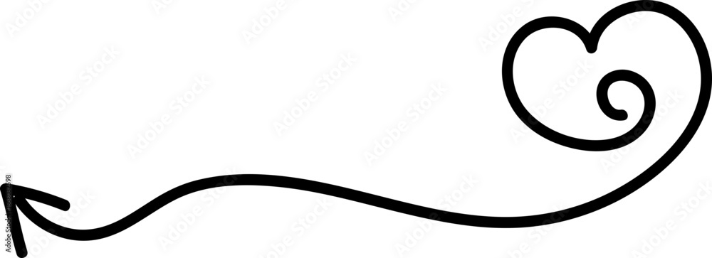Obraz premium Hand Drawn Heart