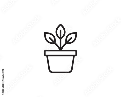 Planter icon vector design illustration