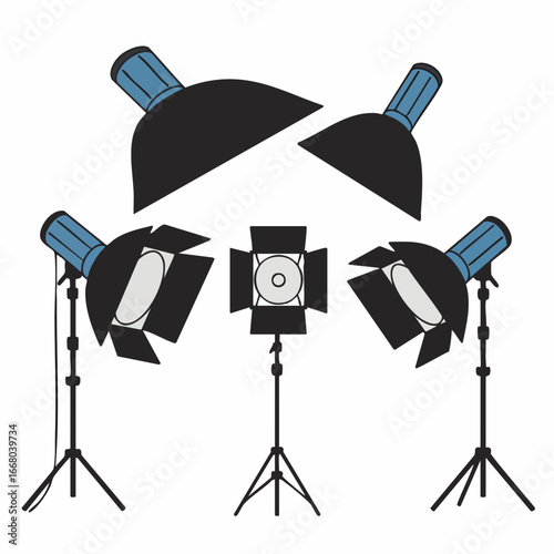 Studio Lighting Setups for Photography Illustrations