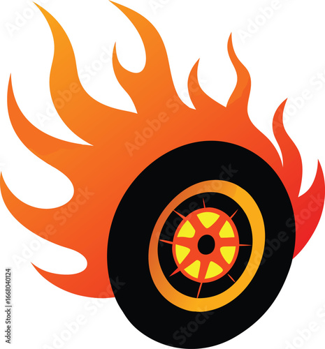 vector fire icon