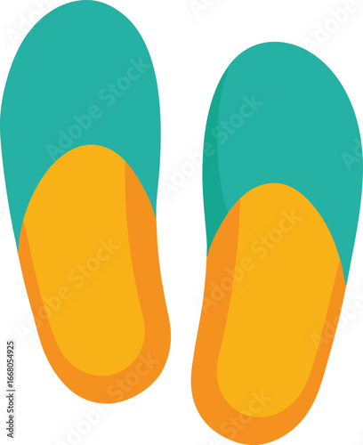 flip flops vector illustration