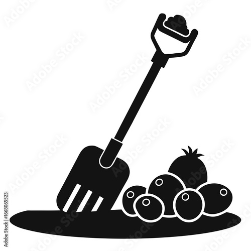 Farming Equipment Vector Illustration