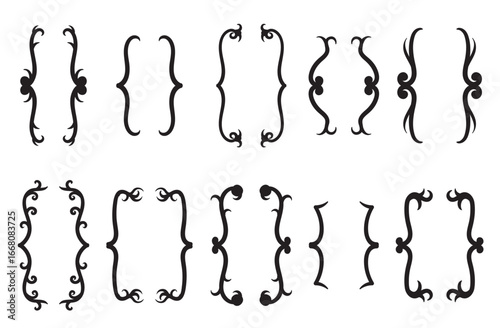 Bracket Icon Vector Bracket Icon Vector
