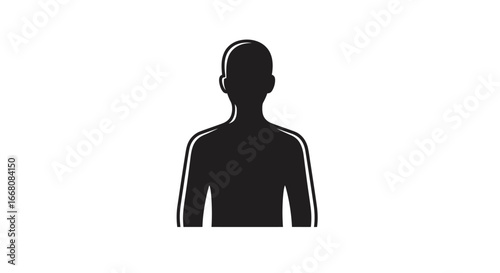 Simple line icon of a trash can with a lid. Vector illustration representing a garbage bin for waste, delete, or remove functions in a user interface