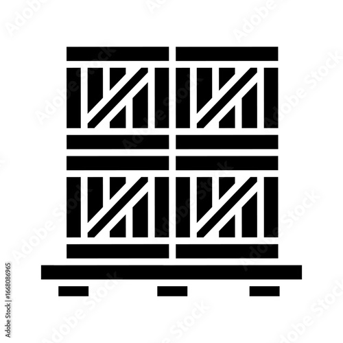Warehouse icon vector. storage illustration sign. store symbol. storehouse logo. depot web icon.
