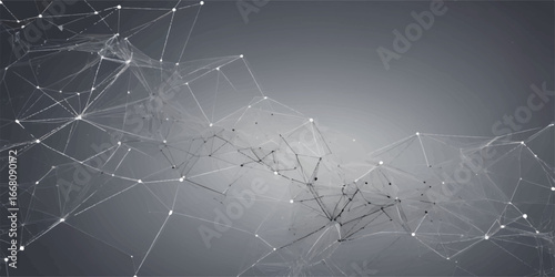 A glistening spider web, bejeweled with delicate morning dew drops, forms a stunning natural net