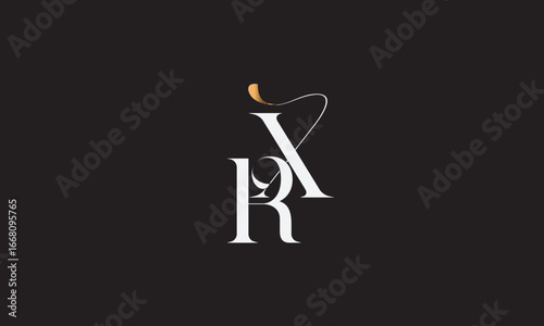 RX, XR, R , X , Abstract Letters Logo Monogram	