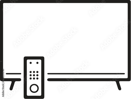 smart tv icon vector illustration