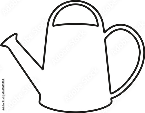 watering can vector illustration