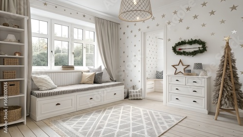 interior luxury apartment comfortable bedroom