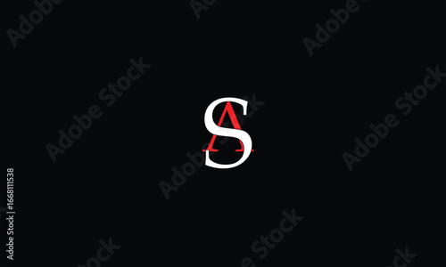 Free Download  AS, AS, A ,S Abstract Letter Logo Monogram - GFXLoad