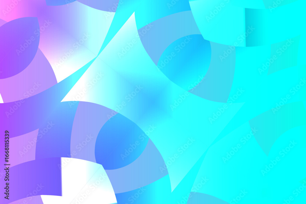 Obraz premium aesthetic abstract gradient line art shape wallpaper background pattern 