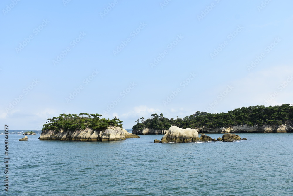 Obraz premium 日本三景 松島 周辺の風景